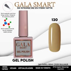 No: 120 Gala Smart Classic Seri Kalıcı Oje 10 ml