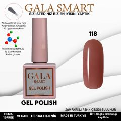 No: 118 Gala Smart Classic Seri Kalıcı Oje 10 ml