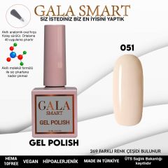 No: 051 Gala Smart Classic Seri Kalıcı Oje 10 ml