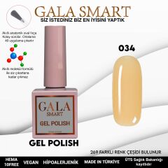 No: 034 Gala Smart Classic Seri Kalıcı Oje 10 ml