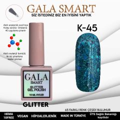 K45 Gala Smart Glitter Kalıcı Oje 10 ml