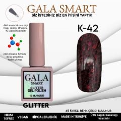 K42 Gala Smart Glitter Kalıcı Oje 10 ml