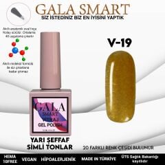 V19 Vitraj Kalıcı Oje 10 ml Gala Smart