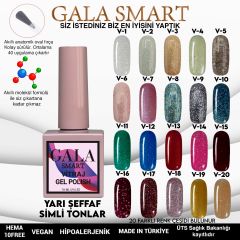 V14 Vitraj Kalıcı Oje 10 ml Gala Smart