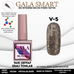 V5 Vitraj Kalıcı Oje 10 ml Gala Smart