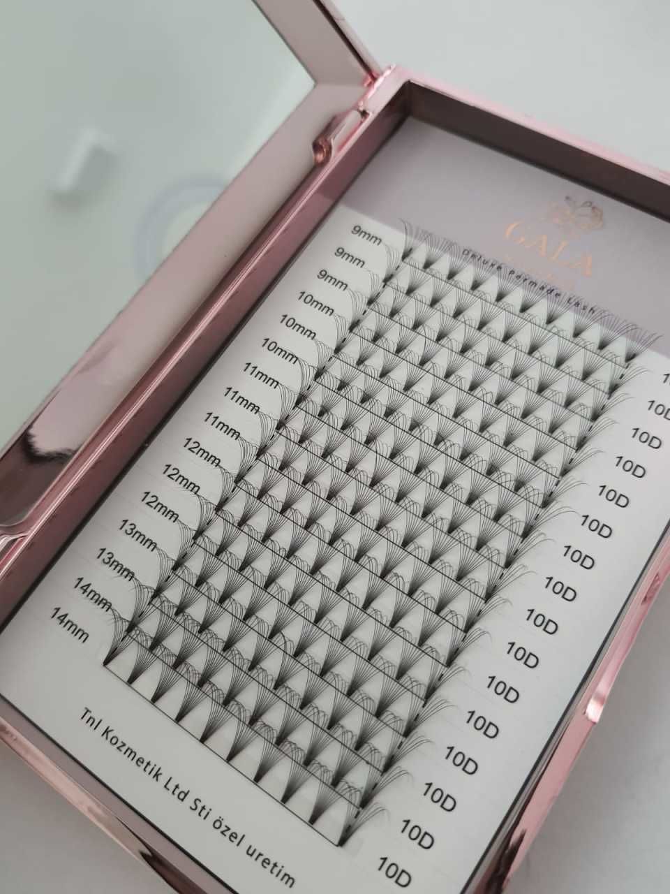 10D 0,07 C Mix Hazır Demet İpek Kirpik Gala