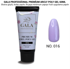 No: 16 Arcly Akril Poly Jel 60 ml Gala Premium