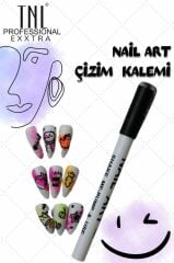 NAİL ART ÇİZİM KALEMİ SİYAH RENK