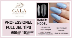 tnl professional Tnl Exxtra Gala Full Jel Tips 600 Lü Paket - Badem Model 10 Farklı Boy TNLEXXTRAJELTIPS