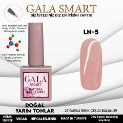 LN-5 NATURAL KALICI OJE GEL POLİSH 10 ML GALA SMART