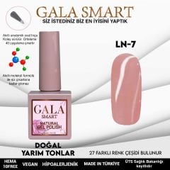 LN-7 NATURAL KALICI OJE GEL POLİSH 10 ML GALA SMART