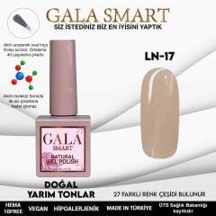 LN-17 NATURAL KALICI OJE GEL POLİSH 10 ML GALA SMART