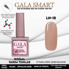 LN-18 NATURAL KALICI OJE GEL POLİSH 10 ML GALA SMART