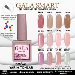 LN-22 NATURAL KALICI OJE GEL POLİSH 10 ML GALA SMART