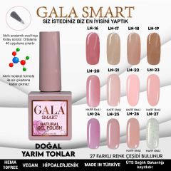 LN-23 NATURAL KALICI OJE GEL POLİSH 10 ML GALA SMART