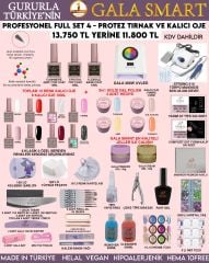 GALA SMART PROFESYONEL SET 4 STRONG 210 TÖRPÜ MAKİNELİ