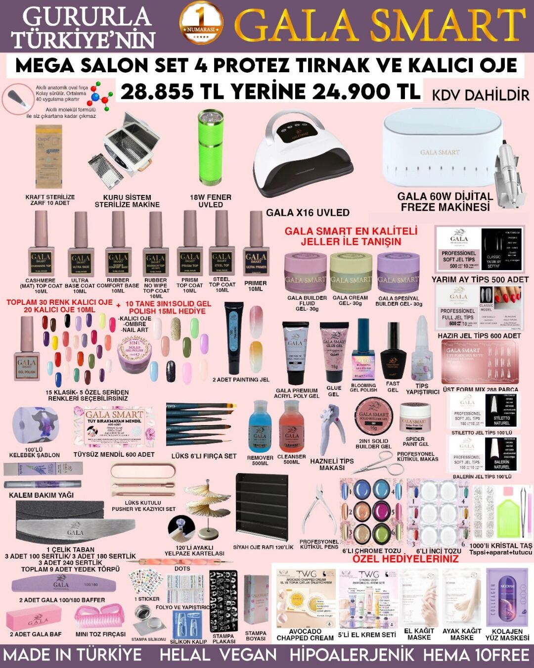 GALA SMART MEGA SALON SET 4