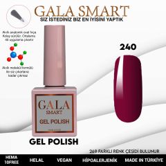 No: 240 Gala Smart Classic Seri Kalıcı Oje 10 ml